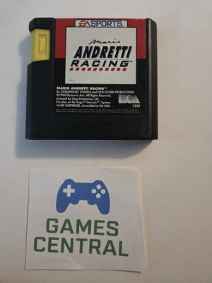 Mario Andretti Racing (Sega Genesis, 1994) CART ONLY