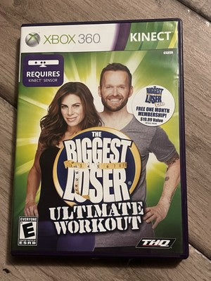 The Biggest Loser: Ultimate Workout (Microsoft Xbox 360, 2010) CIB