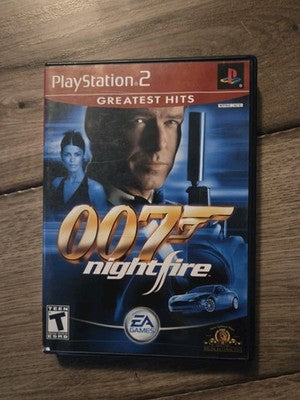 007: NightFire - Greatest Hits (Sony PlayStation 2, 2002) NO MANUAL
