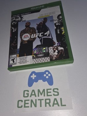 UFC 4 (Microsoft Xbox One/Series X, 2020) CIB COMPLETE