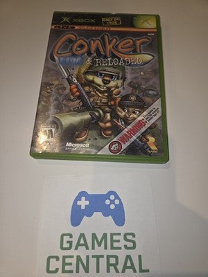 Conker Live and Reloaded (Microsoft Xbox, 2005) CIB COMPLETE