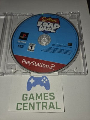 The Simpsons Road Rage (Sony Playstation 2, 2001) DISC ONLY
