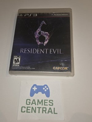 Resident Evil 6 (Sony Playstation 3, 2012) CIB COMPLETE