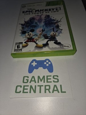 Epic Mickey 2: The Power of Two (Microsoft Xbox 360, 2012) CIB COMPLETE