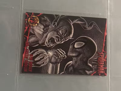 1997 Ultra Marvel Spider-Man Ben Reilly vs. Green Goblin #9 Fleer Card