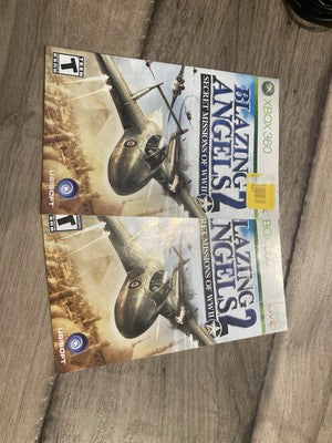 Blazing Angels 2 Secret Missions of WWII (Microsoft Xbox 360, 2007