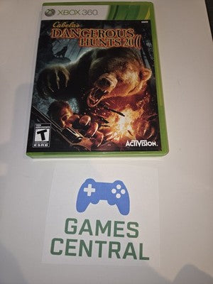 Cabela's Dangerous Hunts 2011 (Microsoft Xbox 360, 2010) CIB COMPLETE