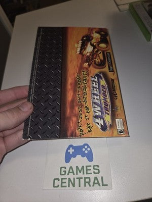 Sega Dreamcast 2000 4 Wheel Thunder S Promo Insert