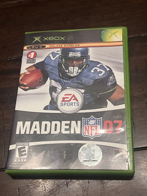 Madden NFL 07 (Microsoft Xbox, 2006) CIB COMPLETE