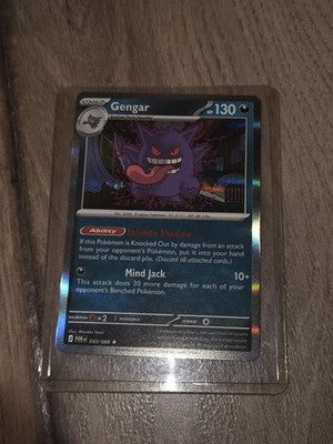 Pokemon TCG Gengar 050/088 Holo Rare ME03 Perfect Order NM