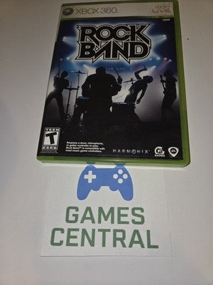 Rock Band (Microsoft Xbox 360, 2007) CIB COMPLETE