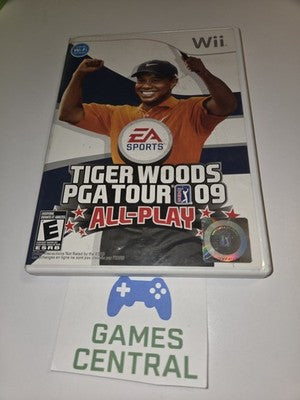 Tiger Woods PGA 09 All-Play (Wii, 2008) NO MANUAL