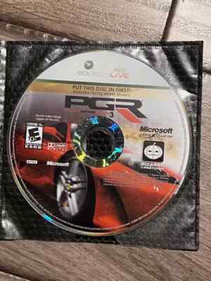 Project Gotham Racing 3 (Microsoft Xbox 360, 2005) DISC ONLY