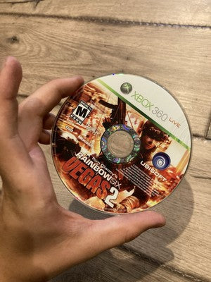 Tom Clancy's Rainbow Six Vegas 2 (Microsoft Xbox 360, 2008) DISC ONLY