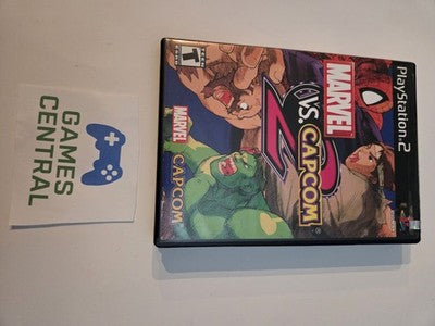 Marvel vs Capcom 2 (Playstation 2, 2002) NO MANUAL