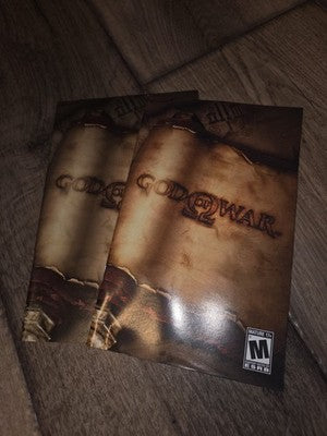 God of War (Sony Playstation 2, 2005) MANUAL ONLY