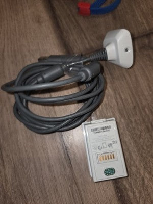 Microsoft Xbox 360 White Rechargeable Battery Pack Genuine Official Tested