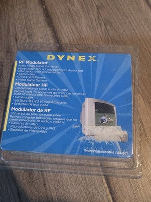 DYNEX Audio Video RF Modulator Model WS-007