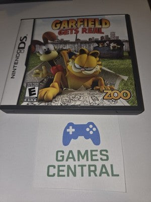 Garfield Gets Real (Nintendo DS, 2009) CIB COMPLETE