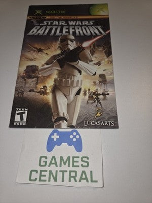 Star Wars Battlefront (Xbox, 2004) MANUAL ONLY