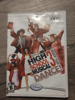 High School Musical 3: Senior Year Dance (Nintendo Wii, 2008) CIB COMPLETE