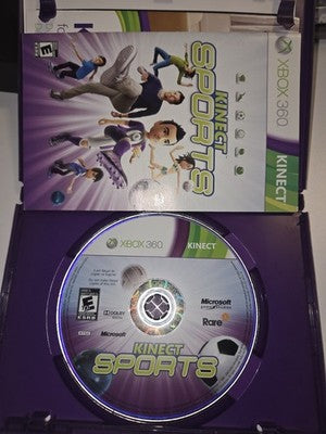 Kinect Sports (Microsoft Xbox 360, 2010) CIB COMPLETE
