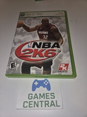 NBA 2K6 (Microsoft Xbox 360, 2005) NO MANUAL