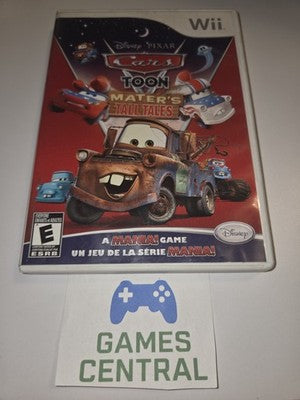 Cars Toon: Mater's Tall Tales (Wii, 2010) CASE + MANUAL ONLY