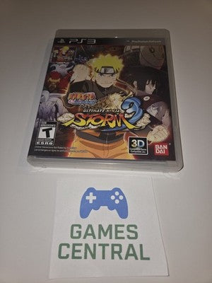 Naruto Shippuden Ultimate Ninja Storm 3 (Sony Playstation 3, 2013) CIB