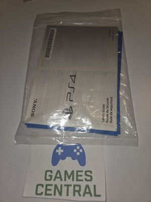 Sony Playstation 4 Quick Start Safety Guide Sealed CUH-2215B