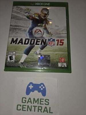 Madden NFL 15 (Microsoft Xbox One, 2014) CIB COMPLETE