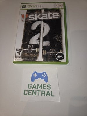 Skate 2 (Microsoft Xbox 360, 2009) CIB COMPLETE