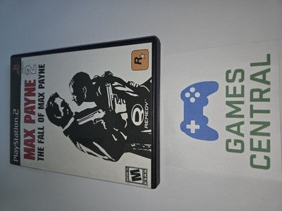 Max Payne 2: Fall Max Payne (Sony Playstation 2 PS2, 2001) NO MANUAL