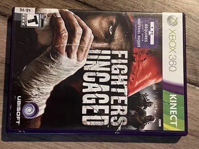 Fighters Uncaged (Microsoft Xbox 360, 2010) NO MANUAL