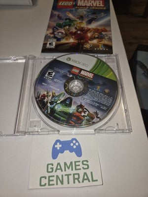 LEGO Marvel Super Heroes (Microsoft Xbox 360, 2013) DISC + MANUAL ONLY