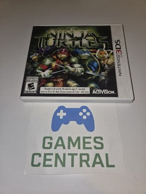 Teenage Mutant Ninja Turtles: Movie (Nintendo 3DS, 2014) CIB COMPLETE
