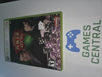 World Championship Poker All In (Microsoft Xbox 360, 2006) CIB COMPLETE