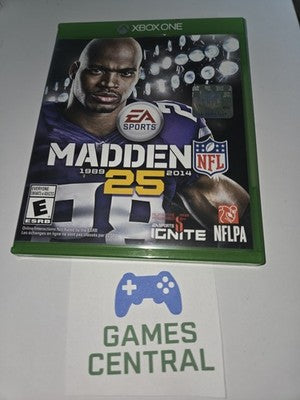 Madden NFL 25 14 (Microsoft Xbox One, 2013) CIB COMPLETE