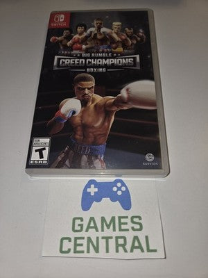 Big Rumble Boxing: Creed Champions (Nintendo Switch, 2021) CIB COMPLETE