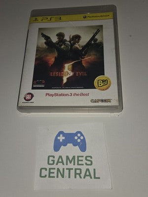 Resident Evil 5: Asia English (Sony Playstation 3, 2009) CIB COMPLETE