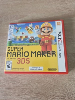 Super Mario Maker (Nintendo 3DS, 2016) CIB COMPLETE