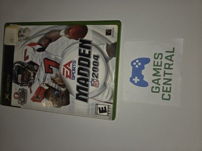 Madden NFL 2004 (Microsoft Xbox, 2003) NO MANUAL