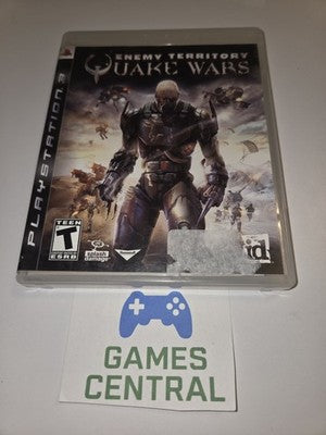 Enemy Territory Quake Wars (Sony Playstation 3, 2008) CIB COMPLETE