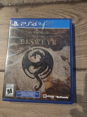 The Elder Scrolls Online: Elsweyr (Sony PlayStation 4 PS4, 2019) CIB COMPLETE
