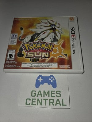 Pokemon Sun (Nintendo 3DS, 2016) CIB COMPLETE