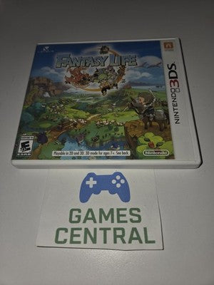 Fantasy Life (Nintendo 3DS, 2014) CIB COMPLETE