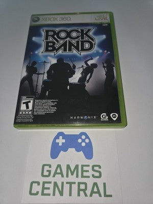 Rock Band (Microsoft Xbox 360, 2007) CIB COMPLETE