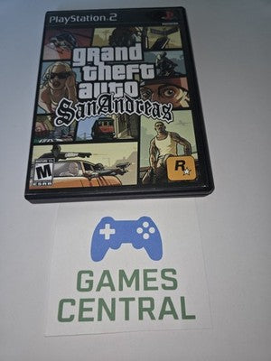 Grand Theft Auto San Andreas (Sony Playstation 2 PS2, 2004) CIB COMPLETE