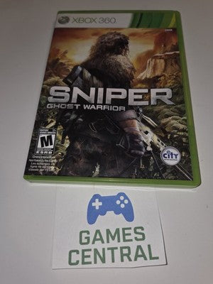 Sniper Ghost Warrior (Microsoft Xbox 360, 2010) CIB COMPLETE