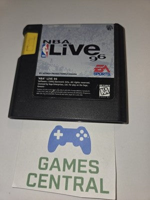 NBA Live 96 (Sega Genesis, 1995) CART ONLY